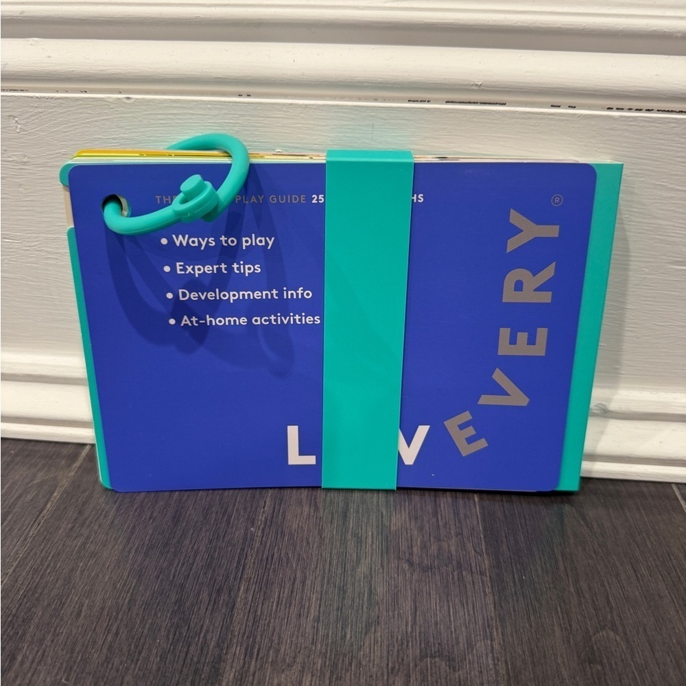 NWT Lovevery 25-28 Month Blue and Teal Kids Playguide Cards
